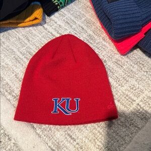 KU Jayhawks beanie